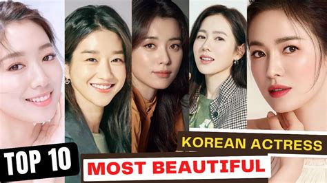 Top Most Beautiful Korean Actresses Youtube