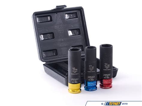 How to check the engine oil fill level on a bmw with no dipstick. pts-12-1721 - Schwaben Torque-Limiting Wheel Bolt Socket Kit - 3 Pieces | Turner Motorsport