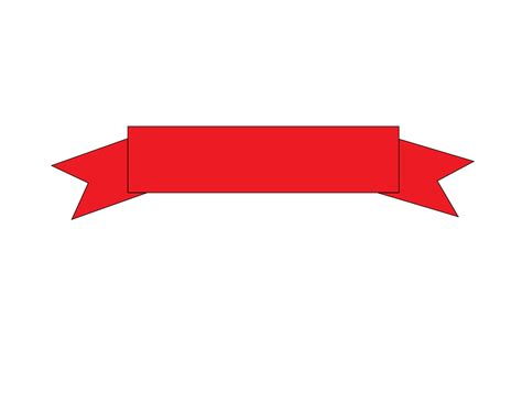 13 Ribbon Banner Template Images Red Ribbon Banner Red Ribbon Banner