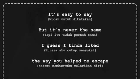 Lagu back to you adalah lagu baru yang dirilis selena gomez di tahun 2018. someone you loved - lewis capaldi (Lirik dan Terjemahan ...