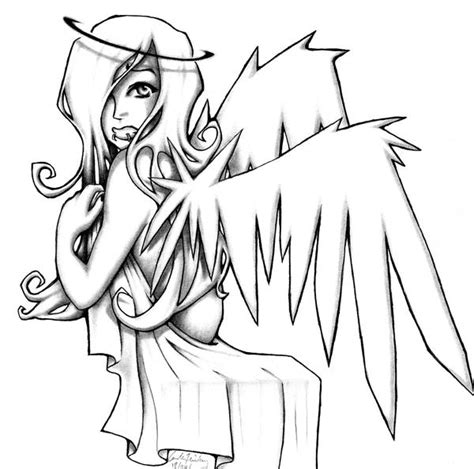 emo angel a new take by skissored on deviantart