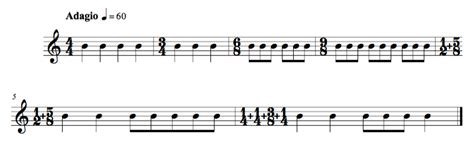The Music Salon Time Signatures Compound Composite And Straight Up