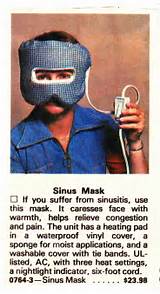 Photos of Electric Sinus Mask Heating Pad