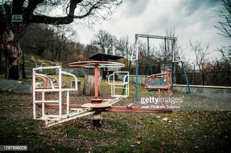 Abandoned Playground Photos And Premium High Res Pictures Getty Images