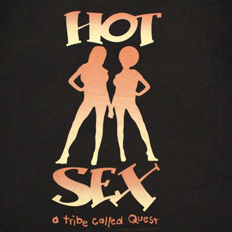 A Tribe Called Quest Hot Sex Black Graphic Tee Shirt
