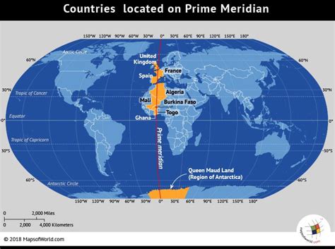 What Countries Lie On The Prime Meridian Answers International