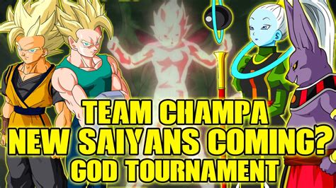 Find the super saiyan god! Dragon Ball Super: Champa Wanting To Add New Saiyans For Team Universe 6! God Tournament - YouTube