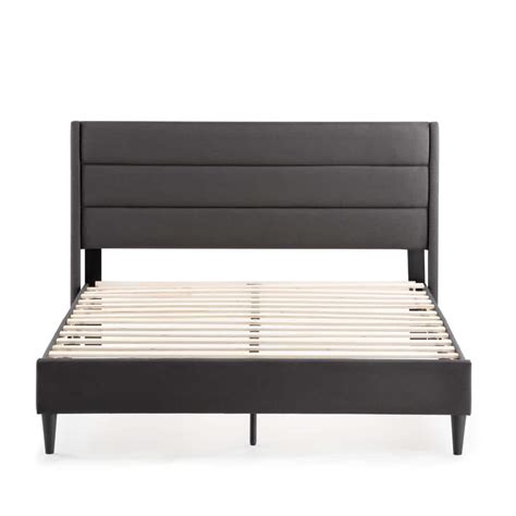 Brookside Amelia Upholstered Charcoal California King Bed With