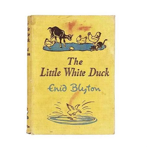 Enid Blytons The Little White Duck 1950 Etsy Uk