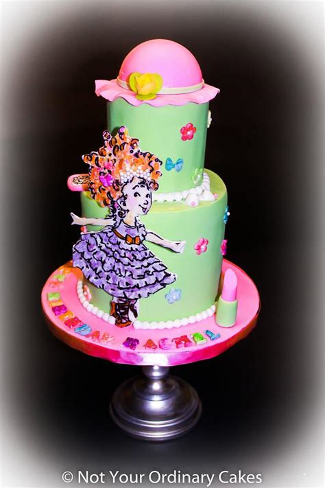 Fancy Nancy Cake Decorated Cake By Not Your Ordinary Cakesdecor
