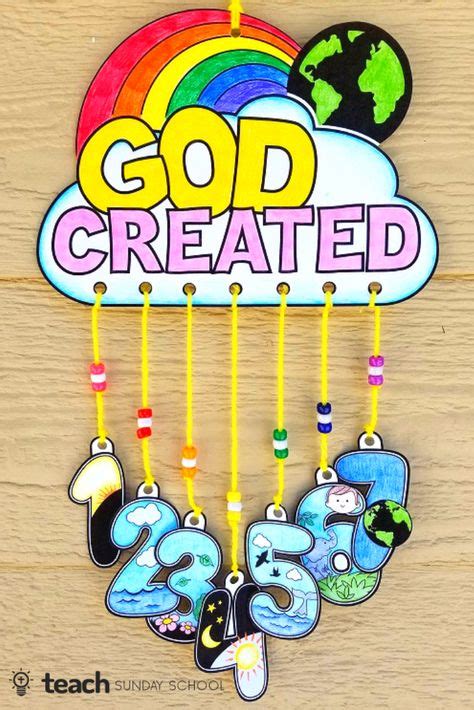 Biblical Creation For Kids Complete Lesson Kit With Images Sunday