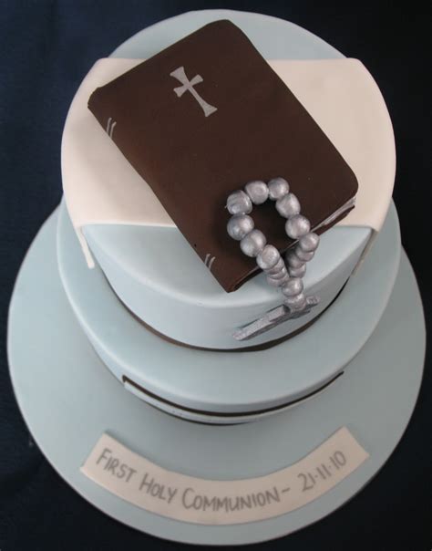 Blissfully Sweet Boys Holy Communion Cake