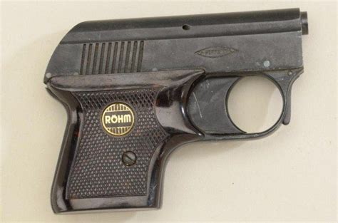 Rohm Model Rg3 Diminutive Pistol 7mm Cal In Overall Good Condition