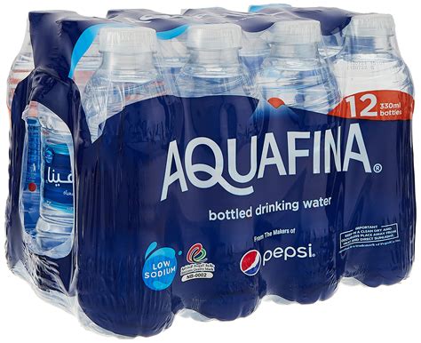 Aquafina Bottled Drinking Water 12 X 330 Ml Buy Online In United Arab