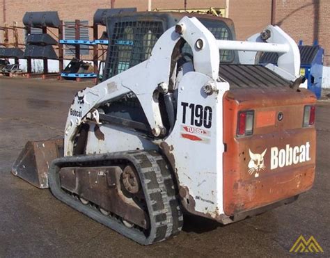 An articulation joint offers maneuverability in tight work spaces while limiting damage to established. Bobcat T190 Compact Tracked Loader For Sale Skid Steer ...