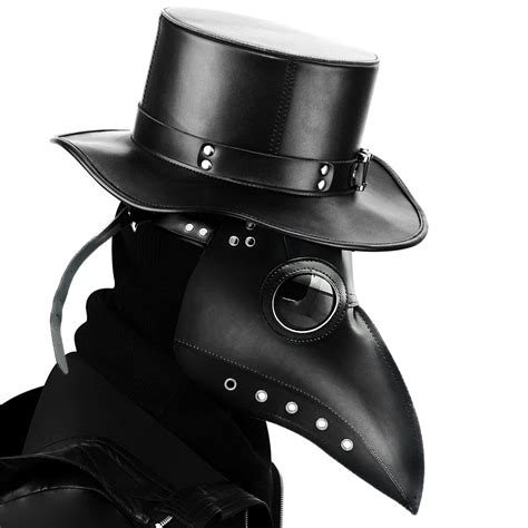 Buy Ricoo Plague Doctor Bird Leather Long Nose Beak Gothic Cosplay