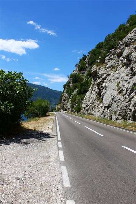 Beautiful Mountain Road In Montenegro Stock Image Image Of Montenegro