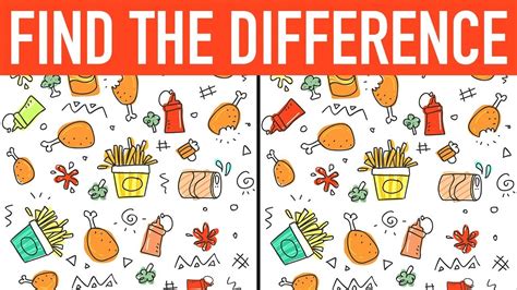 Find The Differences Game Brain Game Robust Game