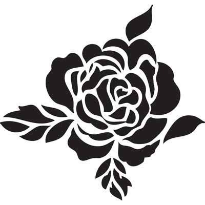 These free printable flower stencils patterns and floral svg cut files are available in my resource library. Amazing Stencils : Flowers - Rose Stencil