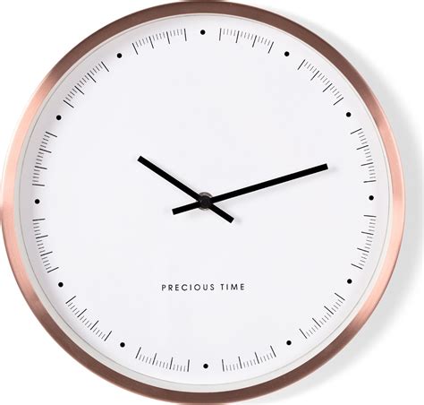 Aurelia Wall Clock Copper From Metallic Express Delivery