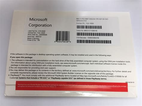 Windows 11 Professional Oem Packaged Dvd With Keys 64 Bit Etsy Uk