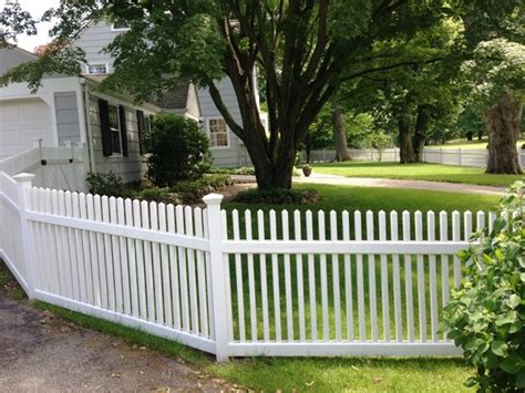 White Wood Privacy Fence