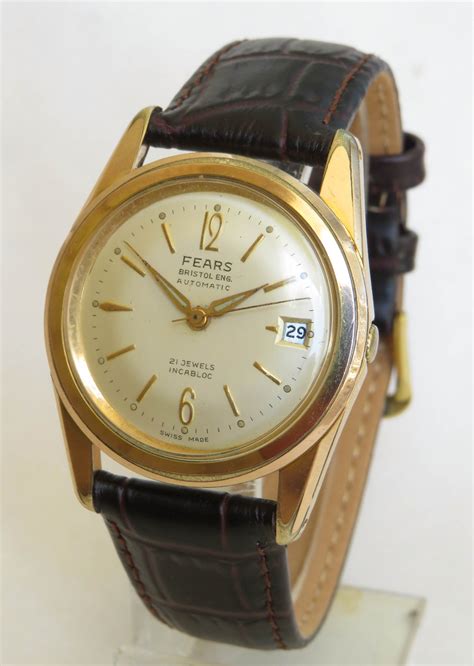 Gents 1950s Fears Wrist Watch | 700175 | Sellingantiques.co.uk