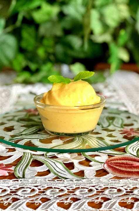 Vegan Mango Ice Cream Recipe