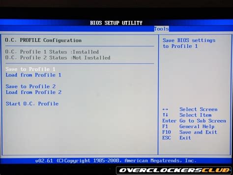 Closer Look Bios Asus P5q Pro Review Page 3 Overclockers Club