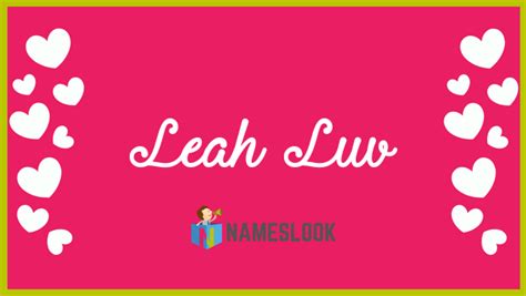 Leah Luv Telegraph