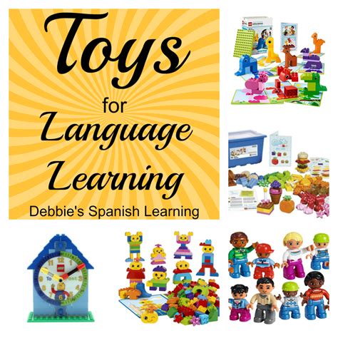 Toys for Language Learning | Learning spanish, Learning spanish for kids, Learning