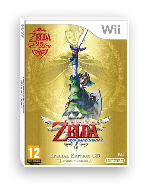 Nintendo The Legend Of Zelda Skyward Sword With Cd