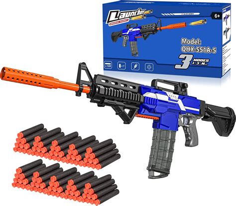 Buy Holiky Diy Electric Automatic Toy Guns For Nerf Guns Bullets 3 Modes Burst Soft Blaster