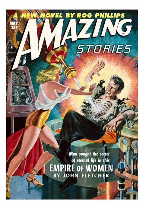 Amazon Amazing Stories Empire Of Women Vintage Science Fiction
