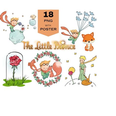 The Little Prince Png Clipart Bundle The Little Prince Poste Inspire