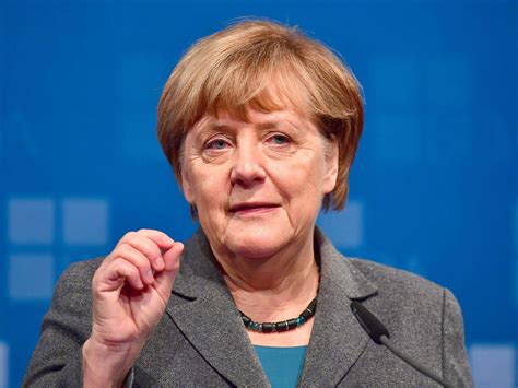 Angela dorothea merkel (née kasner; Angela Merkel branded new 'leader of the free world' as ...