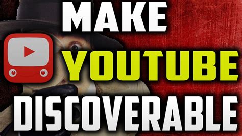 How To Make Youtube Channel Discoverable Easily - Make Your Youtube
