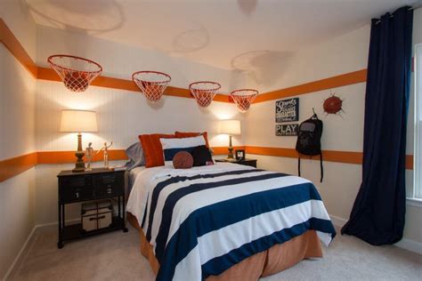 Basketball Themed Kids Room That Makes Kids Room Different Boys Room