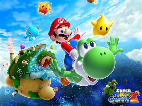 Super mario galaxy 2 is a video game released for the wii and is the direct sequel to the 2007 game super mario galaxy. Dan-Dare.org - Super Mario Galaxy 2 Wallpaper (1280 x 960 ...