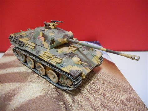 Corgi Panther Ausfa Regimental Command Tank Dutch Wheels