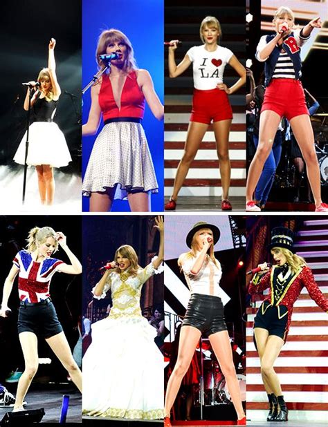 Red Tour Outfits Taylor Swift Outfits Taylor Swift Tour Outfits