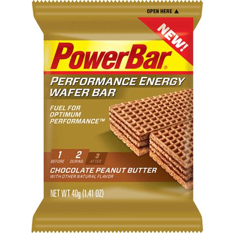 Powerbar Performance Energy Wafer Bar Chocolate Peanut Butter