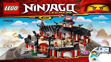 Lego Instructions Ninjago 70670 Monastery Of Spinjitzu Youtube