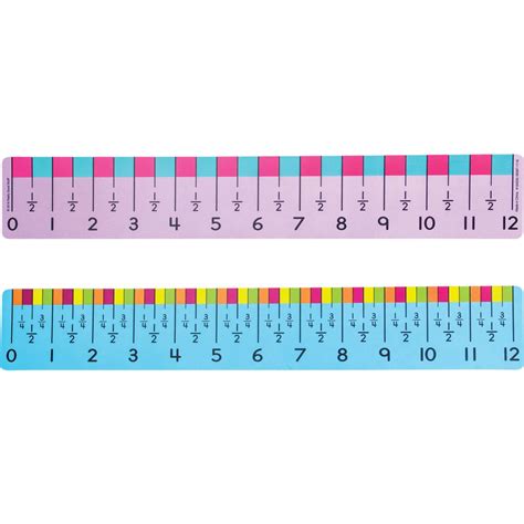 Marked Measurement Rulers