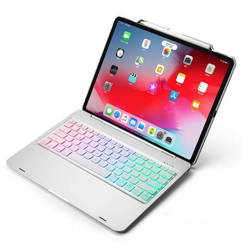 Klávesnice Laptop Pro Ipad Pro 129 2018 A Apple Pencil Stříbrná