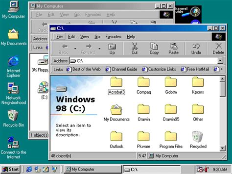 Windows 98 ﻿download Windows Os