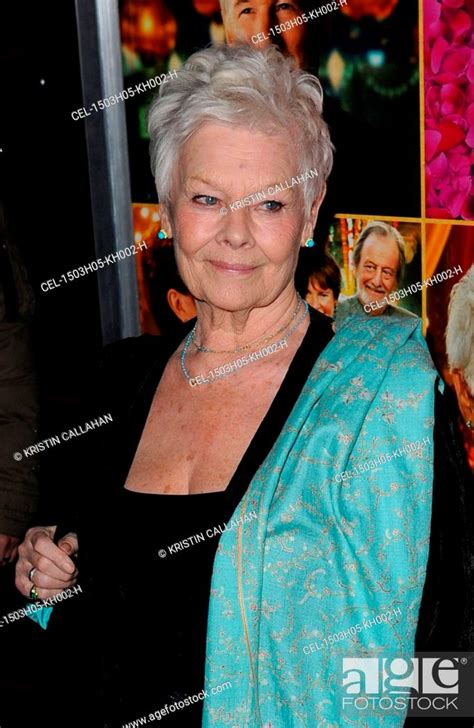 Judi Dench At Arrivals For The Second Best Exotic Marigold Hotel