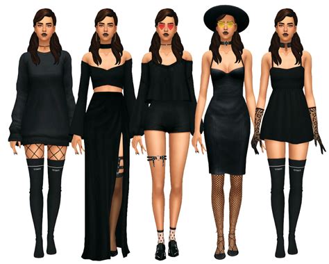 Citrontart Sims 4 Dresses Sims Sims 4