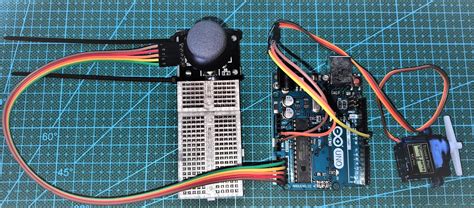 Joystick Controlled Servo For Arduino Circuit Rocks