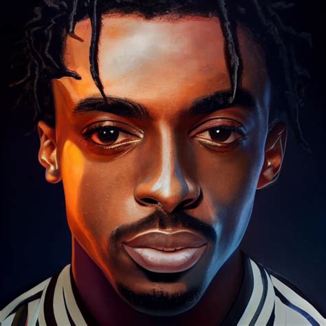 Playboi Carti Facial Portrait Ultra Realistic High Midjourney Openart